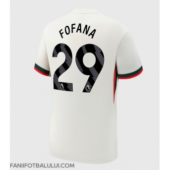 Chelsea Wesley Fofana #29 Tricou Fotbal Replică 2025-26 Barbati Deplasare